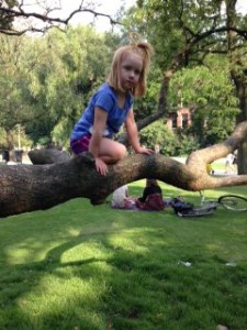 Gwen in the wild of Vondelpark